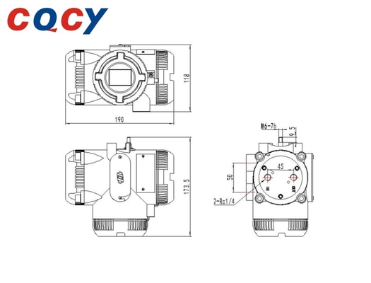 HVP3 Series Locators (Non-Invasive Operation, Compound Explosion-Proof Gas / Dust), Lightning Protection, High Protect